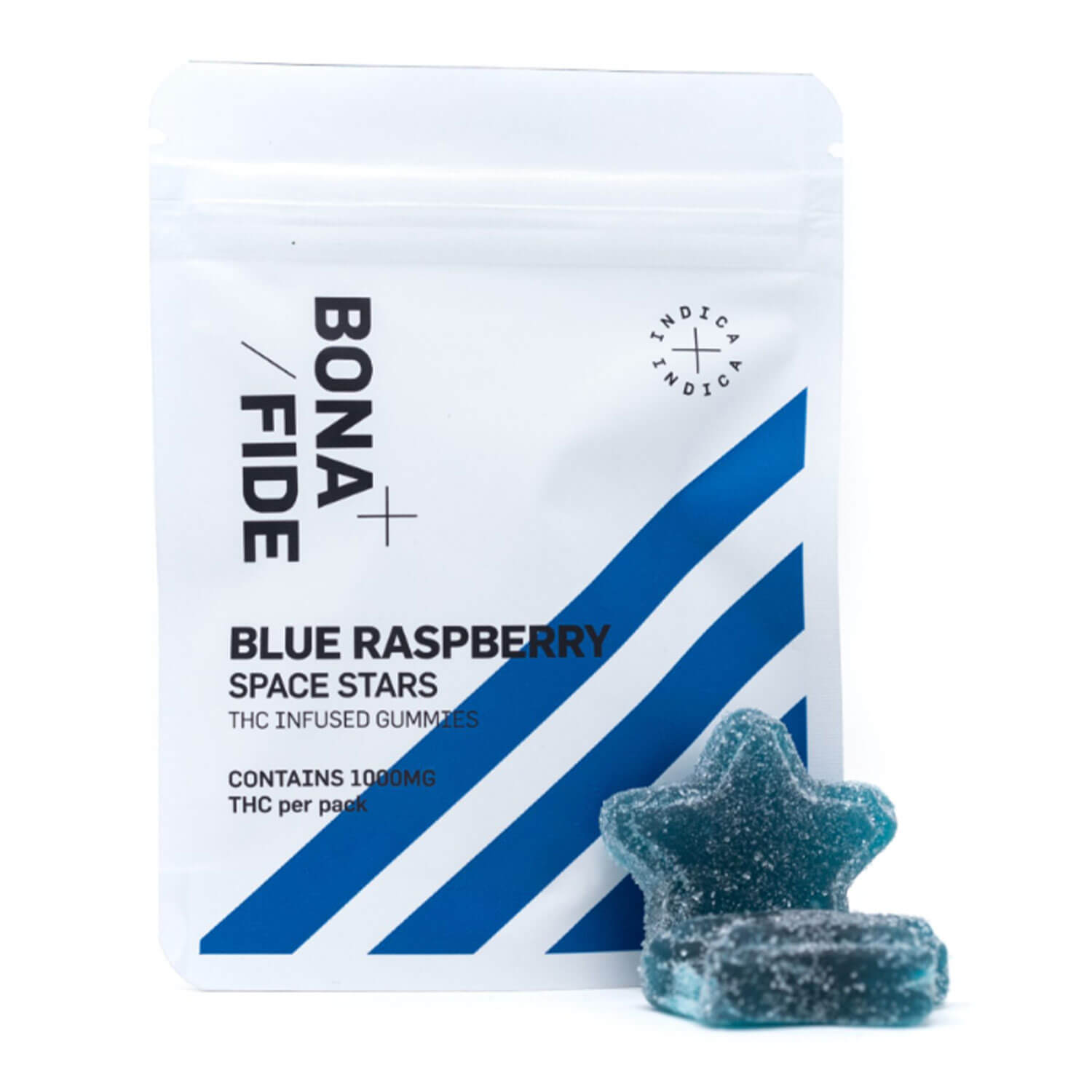 1000mg THC Blue Raspberry Space Stars (Bonafide)