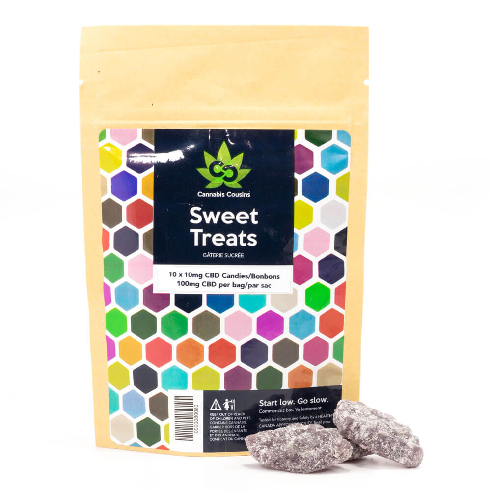 100mg CBD Grape Candy (Cannabis Cousins)