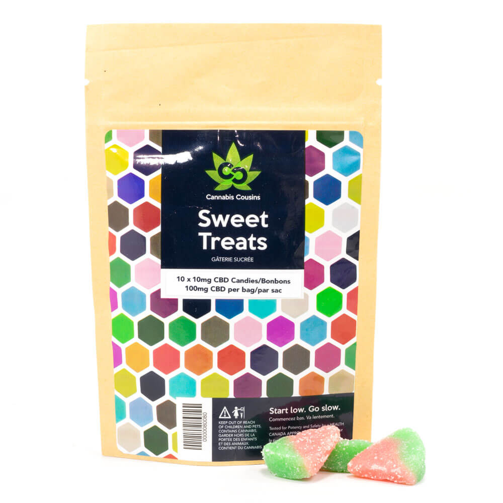 100mg CBD Watermelon Candy (Cannabis Cousins)