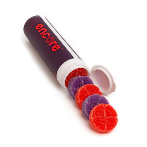 600mg THC Wild Strawberries & Fruit Gummies (Encore)