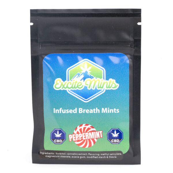 250mg CBD Breath Mints (Excite Mints)