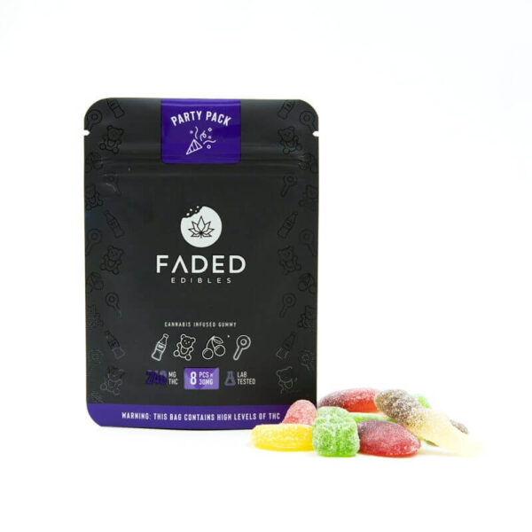 240mg THC Gummies (Faded Cannabis Co)