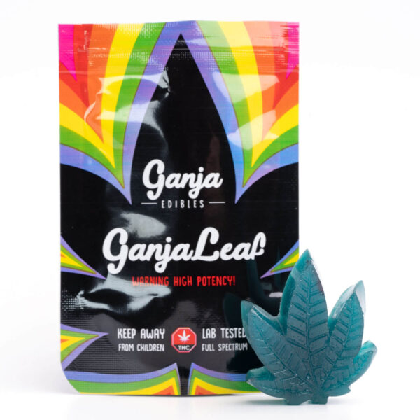 500mg Blue Raspberry Ganja Leaf (Ganja Edibles)