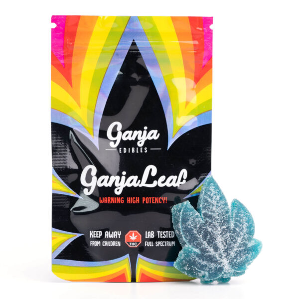 1250mg Sour Blue Raspberry Ganja Leaf (Ganja Edibles)