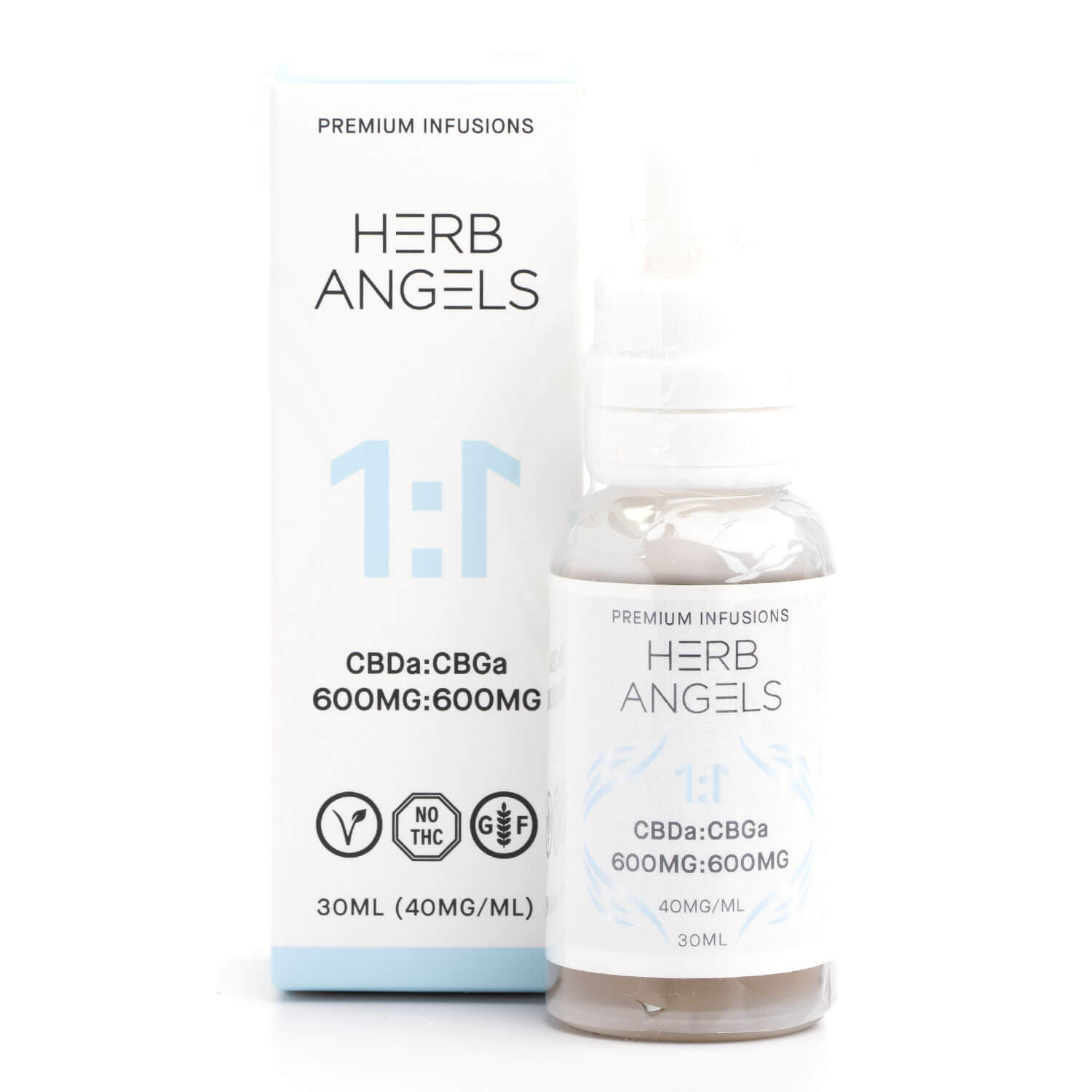 1200mg 1:1 CBGa-CBDa Tincture (Herb Angels)