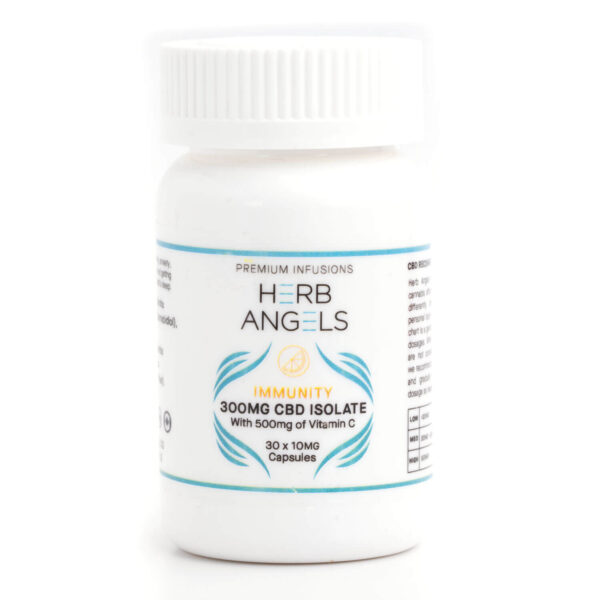 300mg CBD Immunity Capsules (Herb Angels)