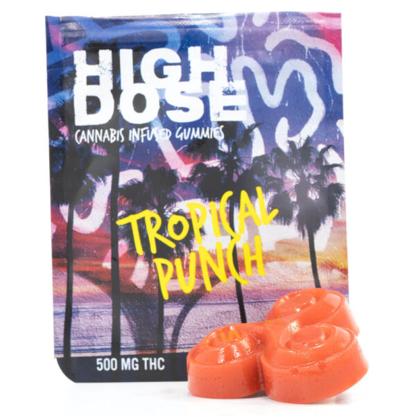 500mg THC Gummies (High Dose)