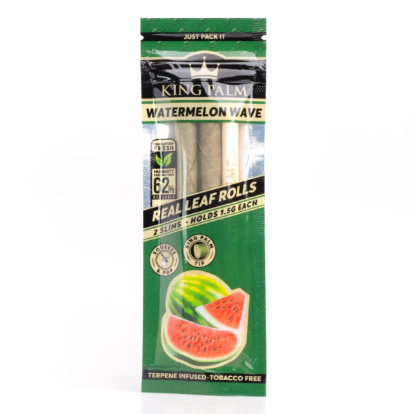 Flavoured 2-Pack Slim Rolls (King Palm)