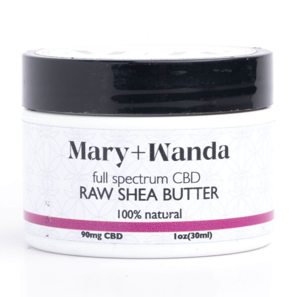 CBD Raw Shea Butter (Mary + Wanda)