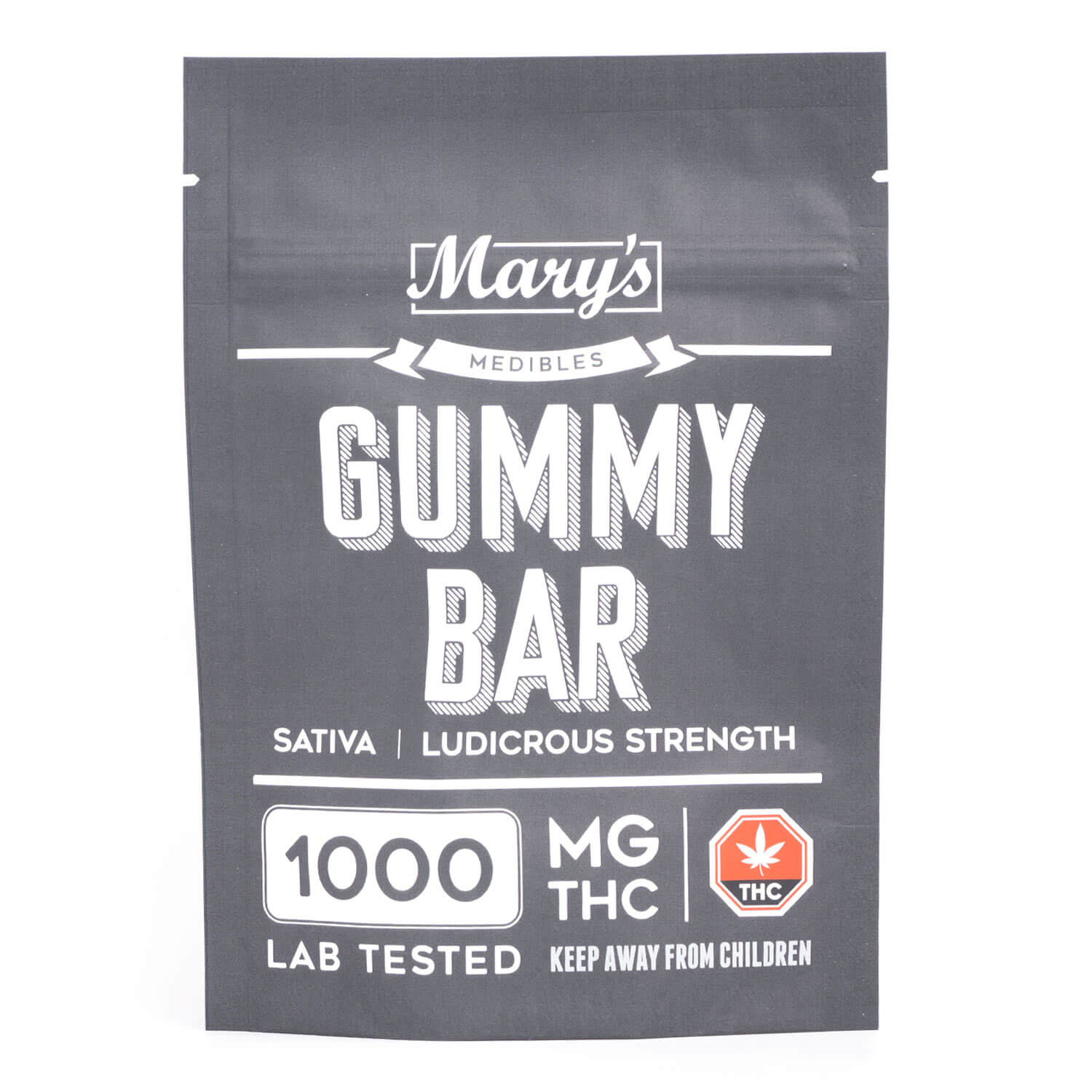 1000mg THC Sativa Gummy Bar (Mary’s Edibles)