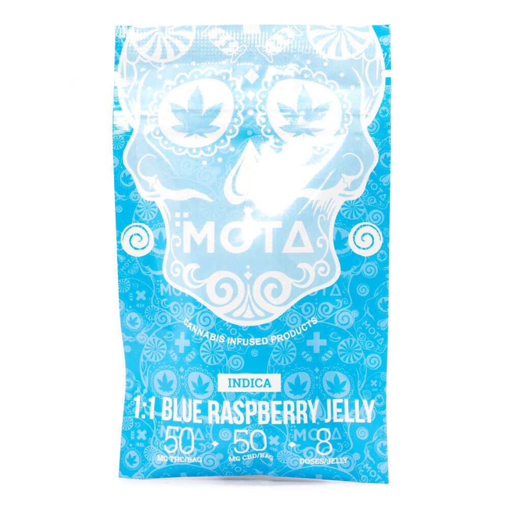 100mg 1:1 Indica Jellies (Mota)