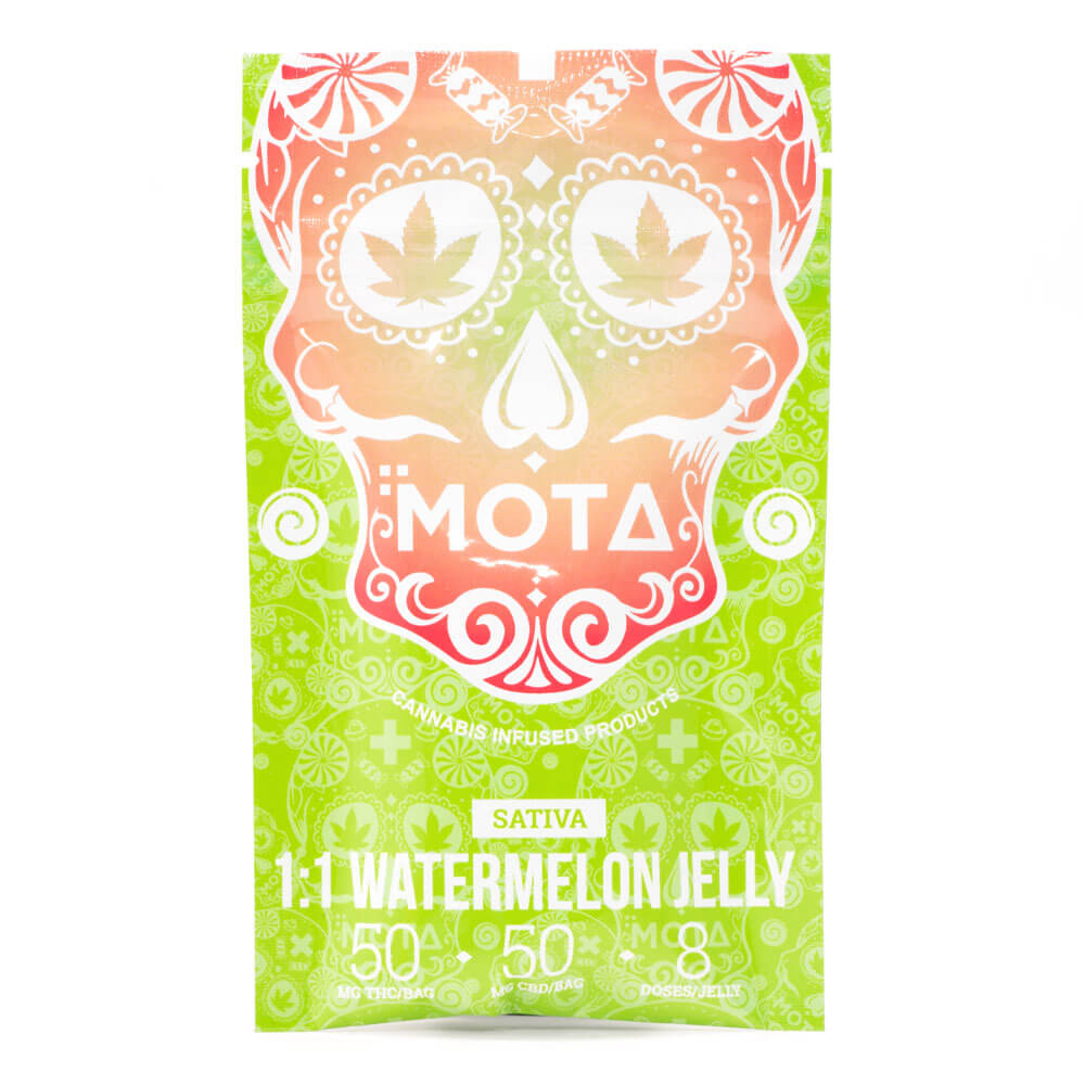 100mg 1:1 Sativa Jellies (Mota)