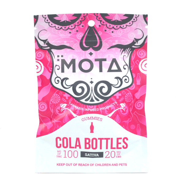 120mg Sativa Cola Bottles – 100mg THC / 20mg CBD (Mota)