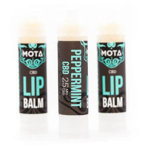 Peppermint 5mg CBD Lip Balm (Mota)