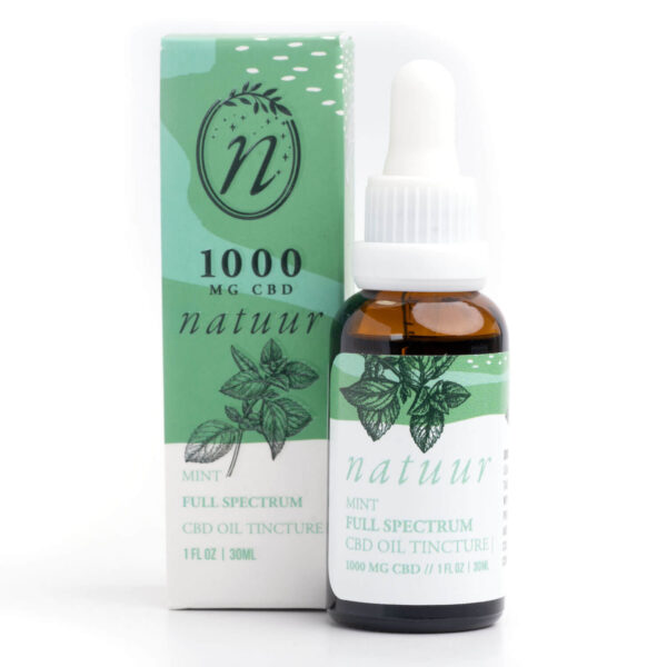 1000mg CBD Full Spectrum Tincture (Natuur)