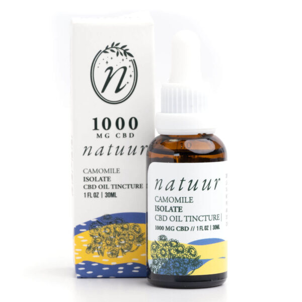 1000mg CBD Isolate Tincture (Natuur)