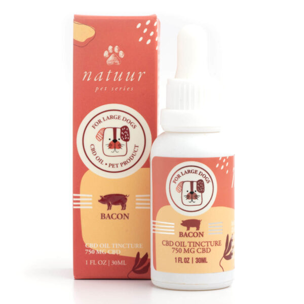 750mg CBD Bacon Dog Tincture (Natuur)