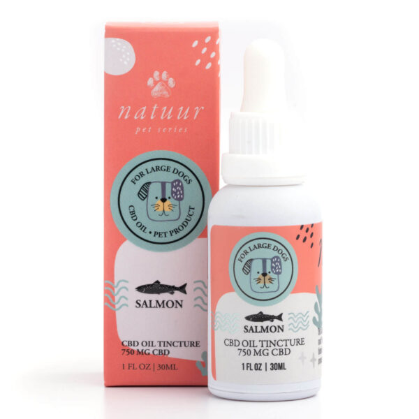 750mg CBD Salmon Dog Tincture (Natuur)