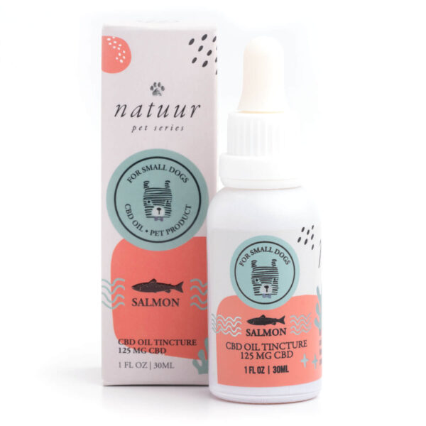 125mg CBD Salmon Dog Tincture (Natuur)