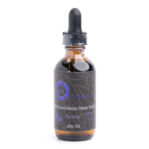 Wild Alaskan Salmon 250mg CBD Dog Tincture (Organa)