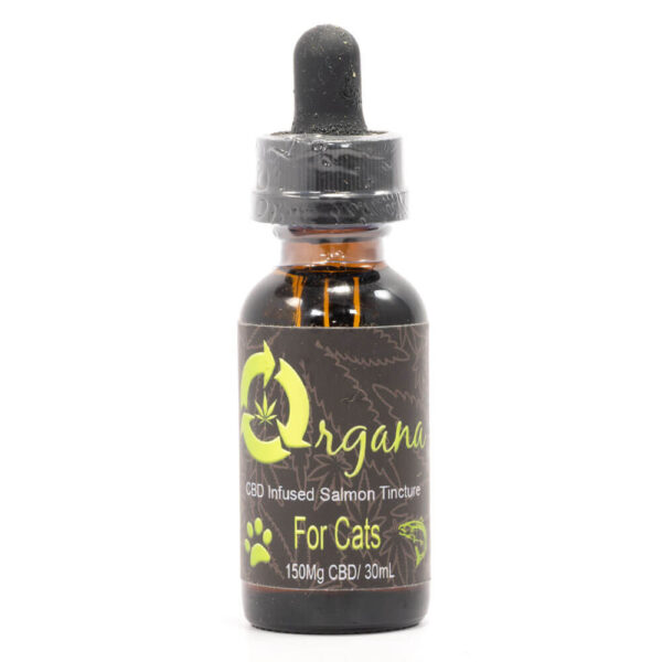 Wild Alaskan Salmon CBD Cat Tincture (Organa)