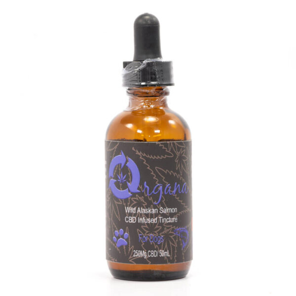 Wild Alaskan Salmon CBD Dog Tincture (Organa)