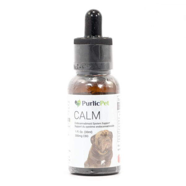 300mg CBD Calm Tincture (Purlic Pet)