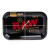 Small Black Rolling Tray (Raw)