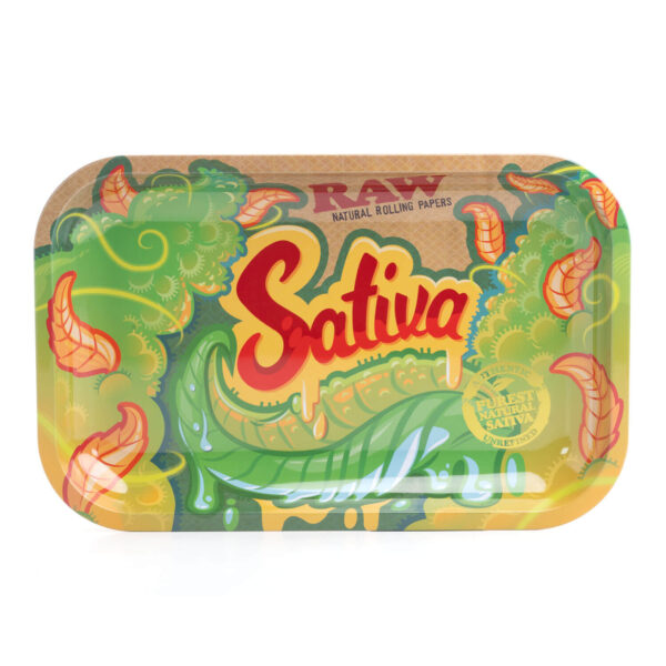 Sativa Rolling Tray (Raw)