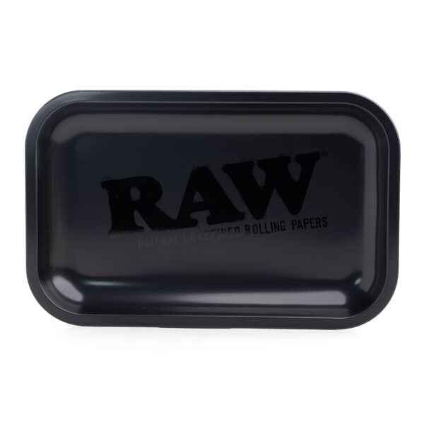Black Murdered Rolling Tray (Raw)