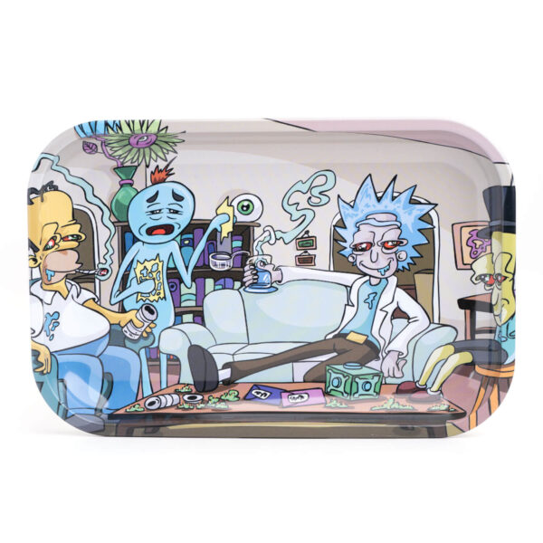 Rick N Morty Kush Sesh Tray