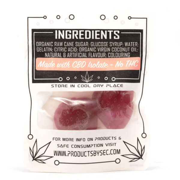 Strawberry Feels 50mg CBD (SeC)