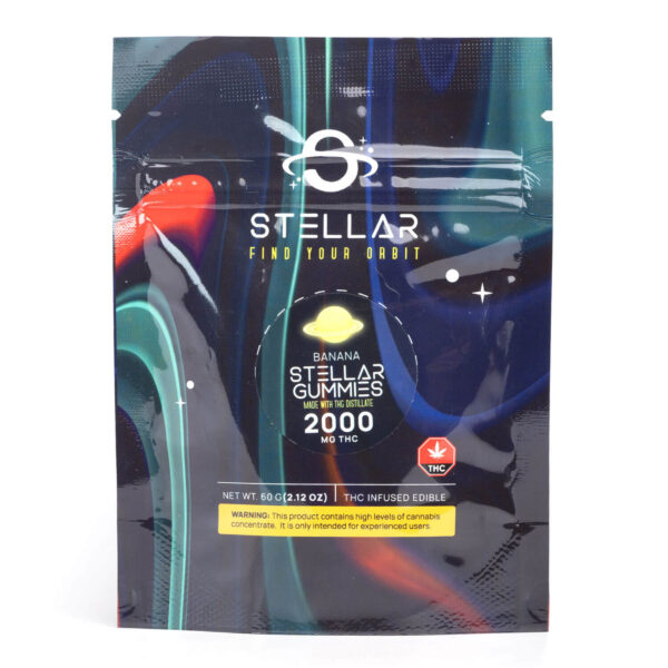 2000mg THC Gummies (Stellar)