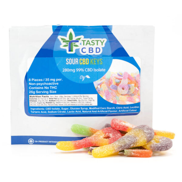 CBD Sour Keys (Tasty CBD)