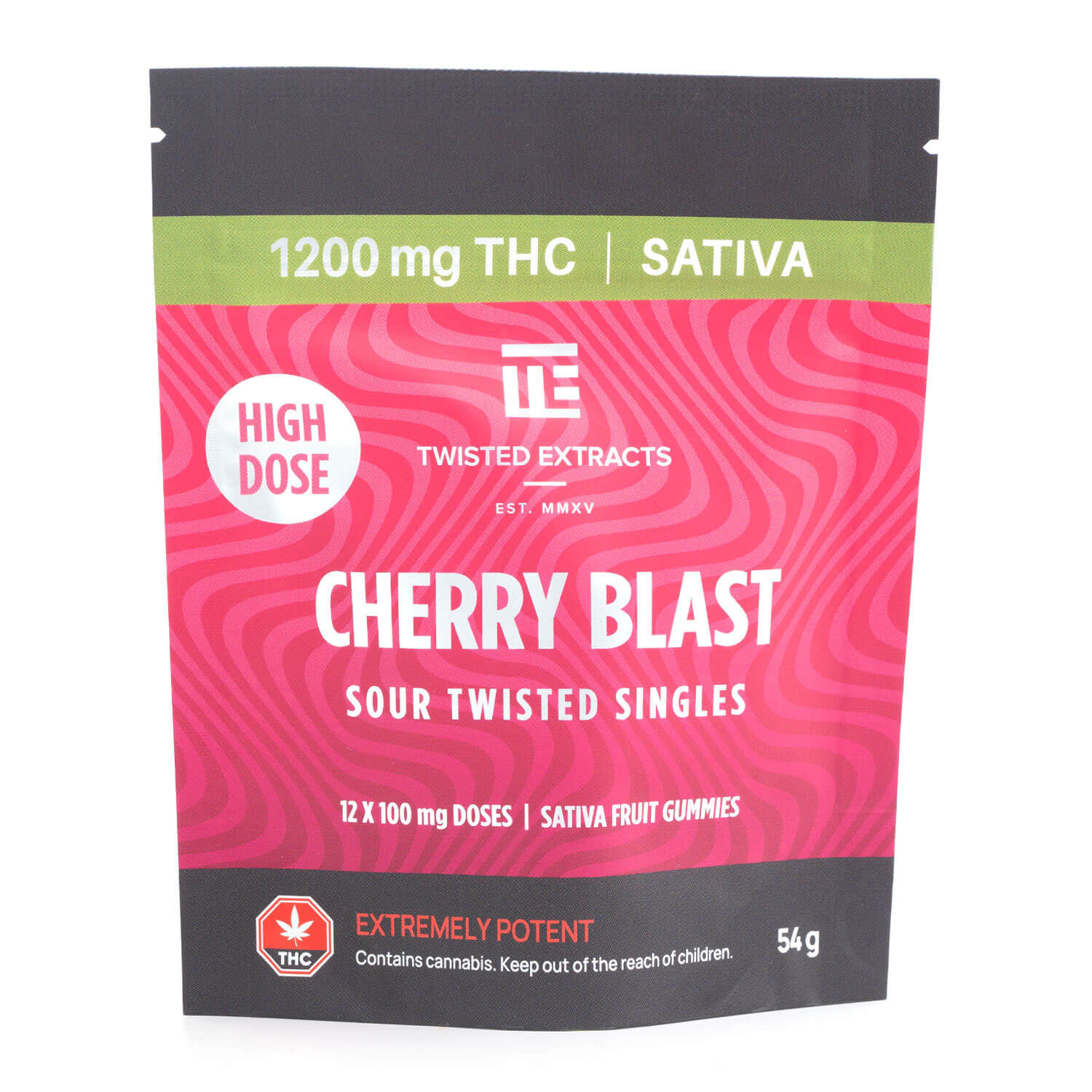 1200mg Twisted Singles (Twisted Extracts)