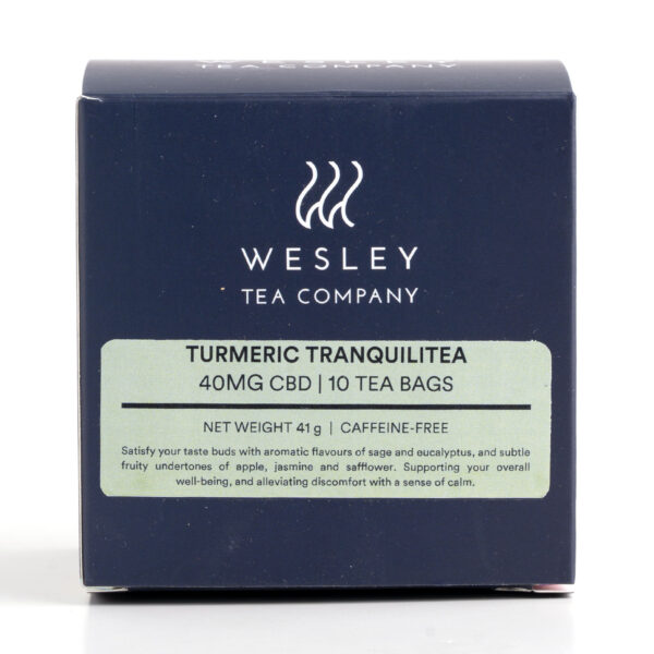 40mg CBD Tumeric Tranquilitea (Wesley Tea Co.)