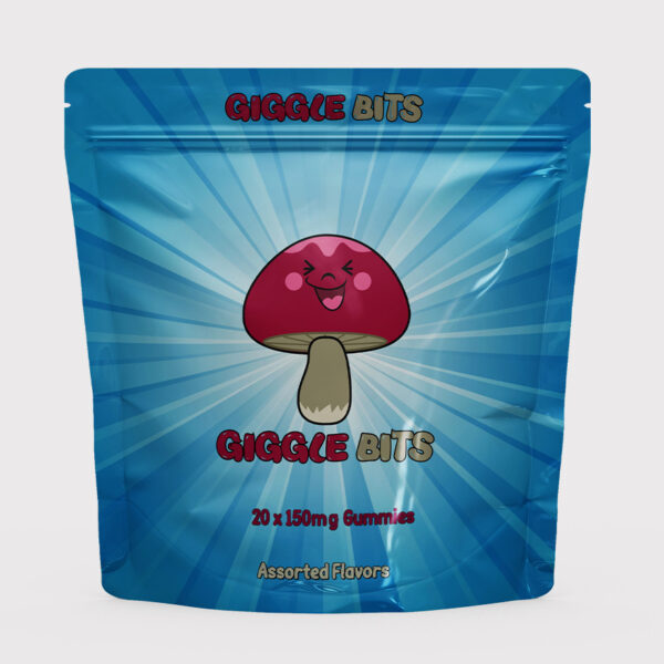 GIGGLE BITS Mushroom Infused Gummies (20pcs X 150mg)