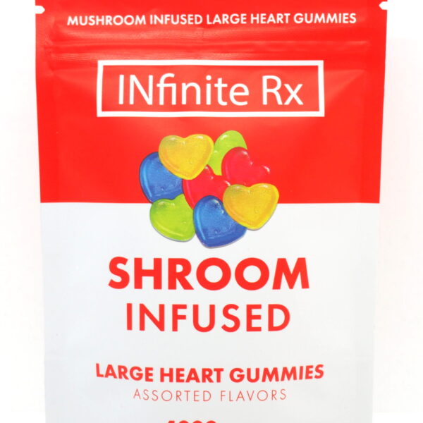 INfinite Rx Shroom Infused Heart Gummies (4000mg)